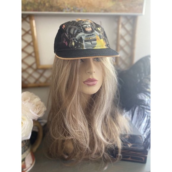 Snapback 2013 Lego Batman Cap Hat Youth Adjustable Size DC Comics Lego Brand EUC - Picture 11 of 12